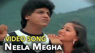 Sivarajkumar amp Sudharani  Neela Megha Video Song  Anand Movie [upl. by Oirom786]