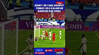 WOW INI YANG DIDAPAT TIMNAS JIKA BERHASIL KALAHKAN BAHRAIN DAN CHINA [upl. by Roman]