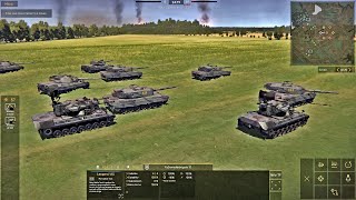 Regiments  NATO Leopard Tanks vs Soviet 61st Guard Tank Intense RTS PC Gameplay [upl. by Hourihan]