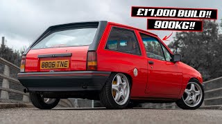 THE 260BHP 20T VAUXHALL NOVA ENGINE SWAPPED [upl. by Adnor]