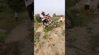 🥵off roading dirt bike 125 cc powerskateaction dirtbike bikestunt minivlog vlogger vlogs [upl. by Dorry]