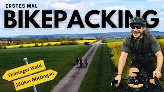 BIKEPACKING  350 KM durch den Thüringer Wald mit SabrinaOutdoor und TaccosWorld  Tag 1 [upl. by Turmel]