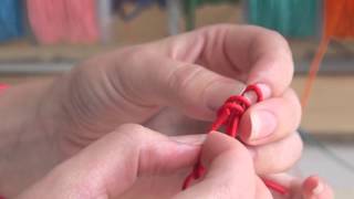 How to make sliding knots  by Merci Maman [upl. by Atihana247]