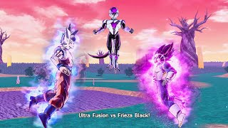 Dragon Ball Xenoverse 2  Ultra Fusion Ultra Vegito vs Frieza Black [upl. by Gerrit]