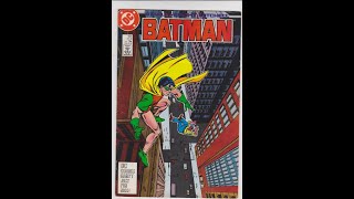 Batman 424 Written by Jim Starlin The road to Death in the family begins [upl. by Eisaj]