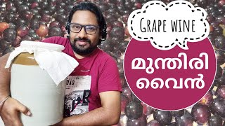 Grape Wine  മുന്തിരി വൈൻ  ക്രിസ്തുമസ് ആയാൽ വൈൻ ഇല്ലാതെ എന്ത് ആഘോഷം [upl. by Annait]