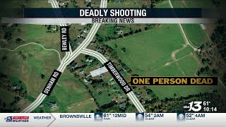 Kentucky State Police investigating deadly Edmonson County shooting [upl. by Nicoli997]