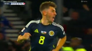 Billy Gilmour Goal Today  Scotland vs Poland 23 Goals ResultsExtended Highlights2024 [upl. by Swenson]