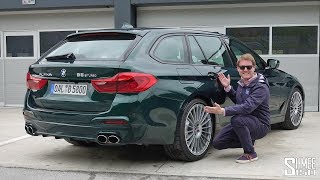 The 322kmh Alpina B5 Touring is the ULTIMATE SLEEPER [upl. by Dodds]