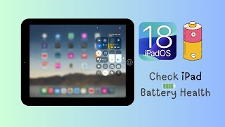 How To Check iPad Battery Health in iPad OS 18 using Mac amp Windows  GeekBullet [upl. by Anirahs]