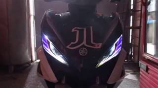 Yamaha Sniper MX LC135  winker park light [upl. by Ellehs]