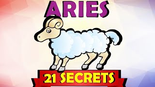 Aries Personality Traits 21 SECRETS [upl. by Meuser]