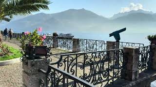 Como Lake  Menaggio  Italy  Walking Tour  at Day time  In Autumn [upl. by Elylrac]