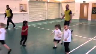 Reception PE  Introduction to chasing games [upl. by Ididn534]