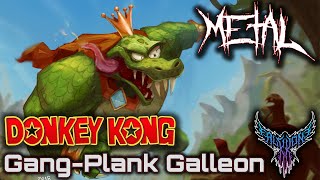 Donkey Kong Country  GangPlank Galleon 【Intense Symphonic Metal Cover】 [upl. by Crissie]