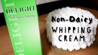 Non Dairy Whipping Cream Tutorial [upl. by Glick]