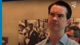 Jimmy Carr Visits Yad Vashem in Jerusalem [upl. by Eehc]