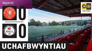 Uchafbwyntiau  Highlights Y Drenewydd 00 Y Bala  JD Cymru Premier [upl. by Dnomhcir]