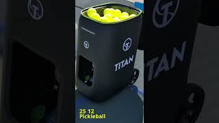 Titan One Pickleball Machine tennis pickleballpaddle enhancepickleball [upl. by Stacey549]