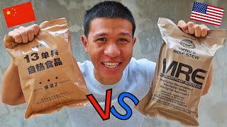 MRE ทหารอเมริกา vs MRE ทหารจีน ｜ US Military MRE vs Chinese Military MRE LWe0OupiALk [upl. by Leese835]