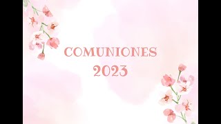 PROMO COMUNIONES 2023 [upl. by Soutor]