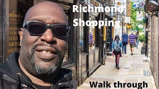 Travelling through RichmonduponThames Walk through Shopping Experience [upl. by Duffy]