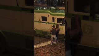 Robbery bank van viralvideo gta gtasamemes gtaonline [upl. by Chamkis]