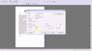 Program OpenOffice  Writer  Tisk dokumentu [upl. by Airamak]