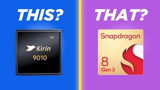 Huawei Kirin 9010 vs Snapdragon 8 Gen 3 [upl. by Bilak]