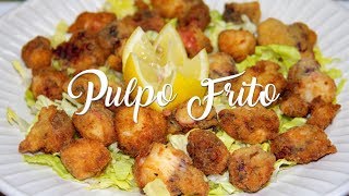 ✅ PULPO FRITO ✅ Receta de Pulpo Frito crujiente y sabroso 🐙🐙🐙 [upl. by Airehc]