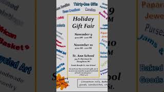 This Weekend Shop WholeHearted Apothecary and More Great Gifts At The St Ann Holiday Craft Fair [upl. by Sommers571]