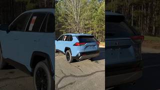 Cavalry Blue 2024 Toyota RAV4 Hybrid SE shorts [upl. by Yssirhc]