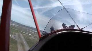 Ride in 1929 vintage New Standard D25 Biplane [upl. by Leith]