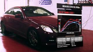 Mercedes E350 CDi 265bhp Stage 1 ECU Remap [upl. by Lyrak]