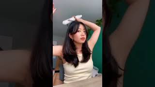 How to style bangs shorts curtainbangs bangs [upl. by Uel]