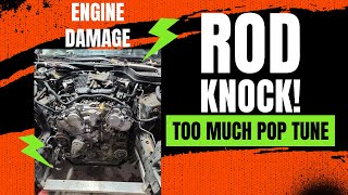 G37 VQ ENGINE REMOVAL IN 2 MINUTES [upl. by Gemoets]