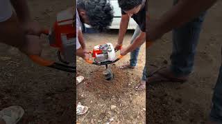 68cc Earth Auger without Drillbit Rs9500 9787672239 Melur Madurai digging drill earthauger [upl. by Adrahs79]