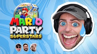 Mario Party Superstars  Rediffusion Squeezie du 2802 [upl. by Marcellus]