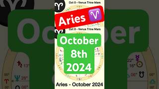 Aries Horoscope  Venus Trine Mars October 2024 Clip [upl. by Isaiah693]