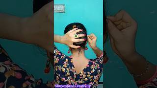 simplehairstyle hairstyle hairstylehairstyle bunstyle bunhairstyle shorthairstyles shorthair [upl. by Natsreik211]