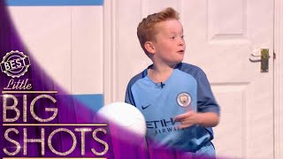 Man City Fan Braydon Recreates His Favourite Goals [upl. by Enenej]