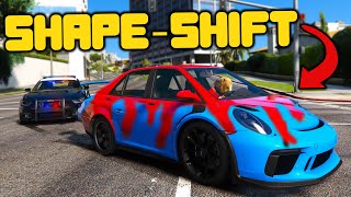 Using A Shapeshifting Car To Commit Crimes  GTA 5 RP [upl. by Nisotawulo]