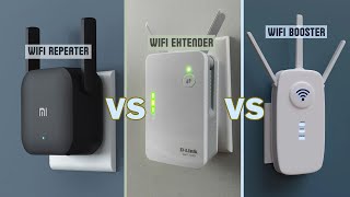 Wifi Repeater Vs Booster Vs Extender What’s the Difference [upl. by Brechtel]