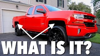 I FINALLY LIFTED MY CHEVY SILVERADO Well sorta [upl. by Ansaev726]