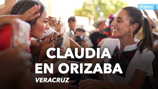 🔴 EN VIVO Claudia en Veracruz  va a Orizaba [upl. by Ailet]