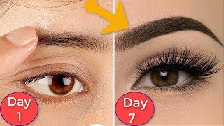 Home Remedies for Thick Eyebrow Growth in Hindi [upl. by Ithsav]