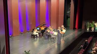 4 Konzert Dornbirn Klassik Minguet Quartett gemeinsam mit Danae Dörken und Franziska Hölscher [upl. by Elma]