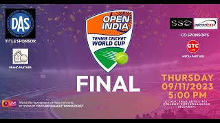 Final Day  Open India Tennis Cricket World Cup 2023  Surendranagar [upl. by Granville]