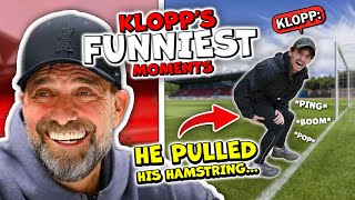 WE RECREATED JURGEN KLOPPS FUNNIEST MOMENTS FOR LIVERPOOL  JURGEN KLOPP  COMPILATION [upl. by Atteuqnas]