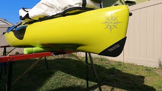 Berley Pro Bumper Bro Keel Guard install for Hobie Compass 2021 [upl. by Carroll257]